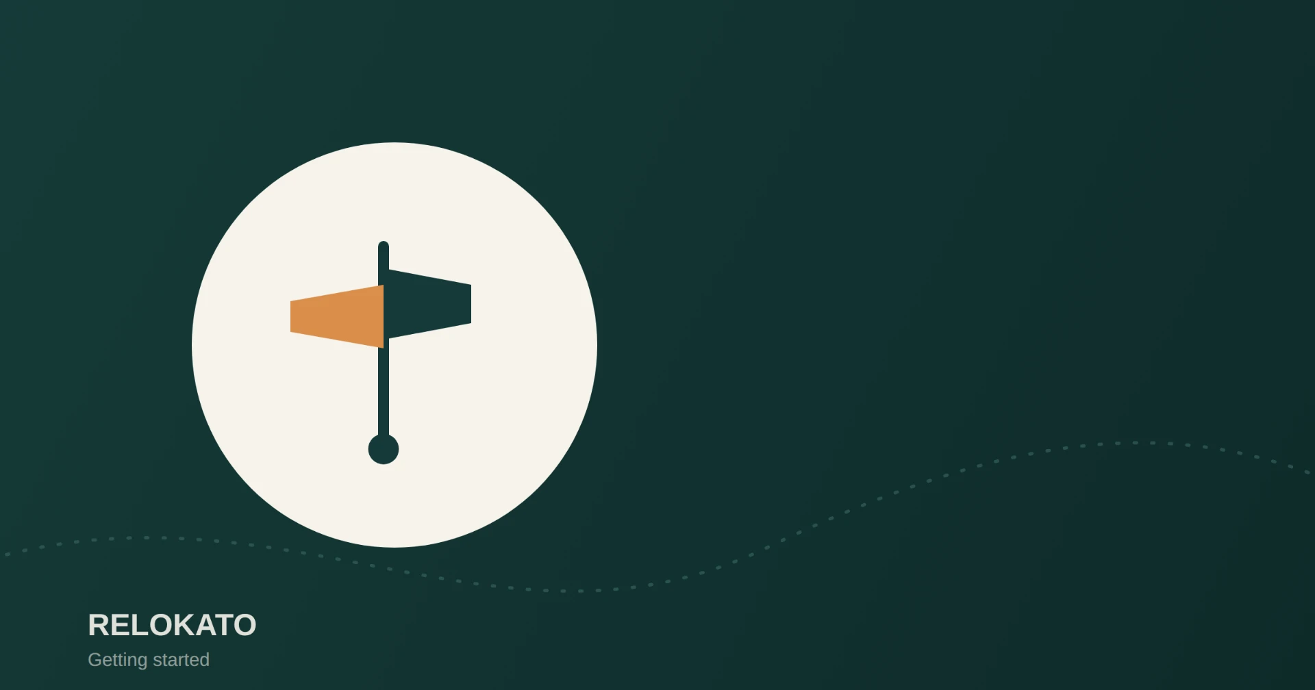 Direction flag icon
